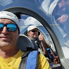 Flugwegposition um 13:21:08: Aufgenommen in der Nähe von St. Gallen, Österreich in 2342 Meter